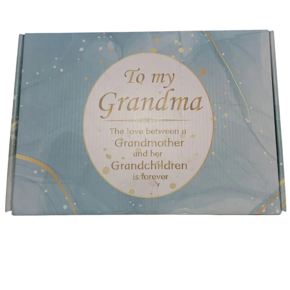 Gift for Grandma Cutting Board with Towels and Utensils - NIB